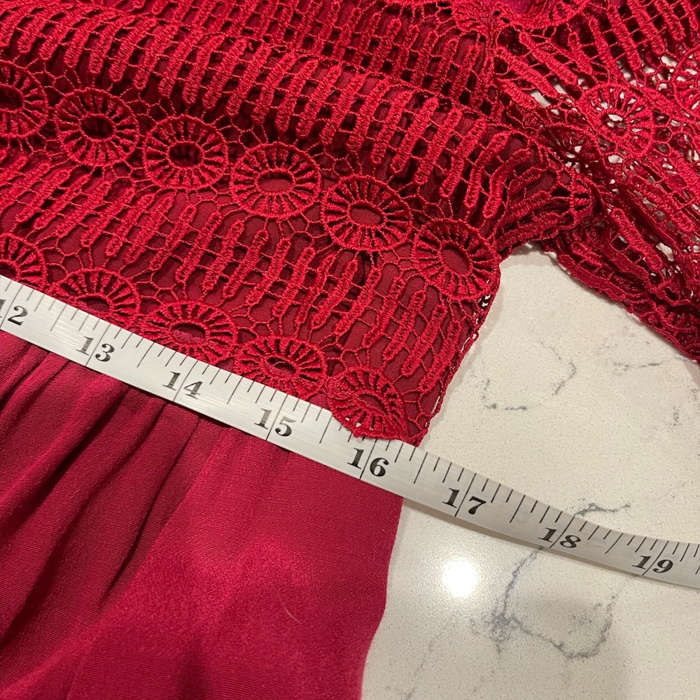Anthropologie FLOREAT Aveline Lace Dress 4 - Picture 10 of 11
